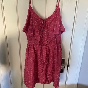 Dress with open back